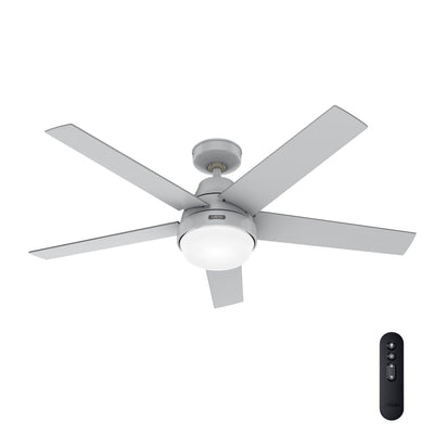 Aerodyne Indoor Smart Fan with LED Light 52 inch with Remote